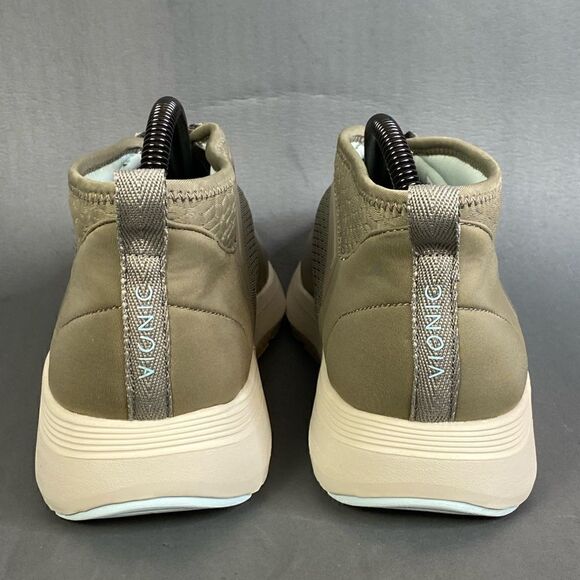 VIONIC DELMAR MIST WOMENS WALKING Sneaker Shoes DARK TAUPE SIZE 7.5 - Picture 4 of 8
